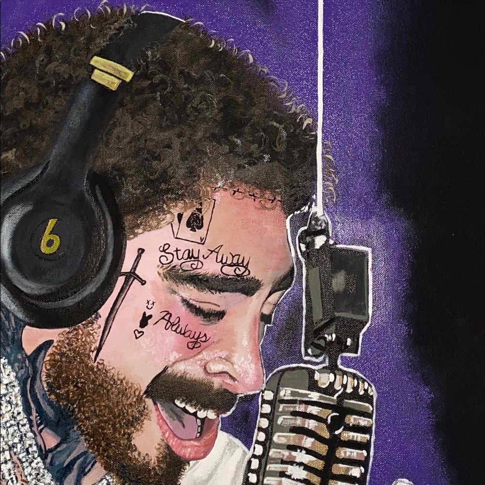 Unique Post Malone Poster Print